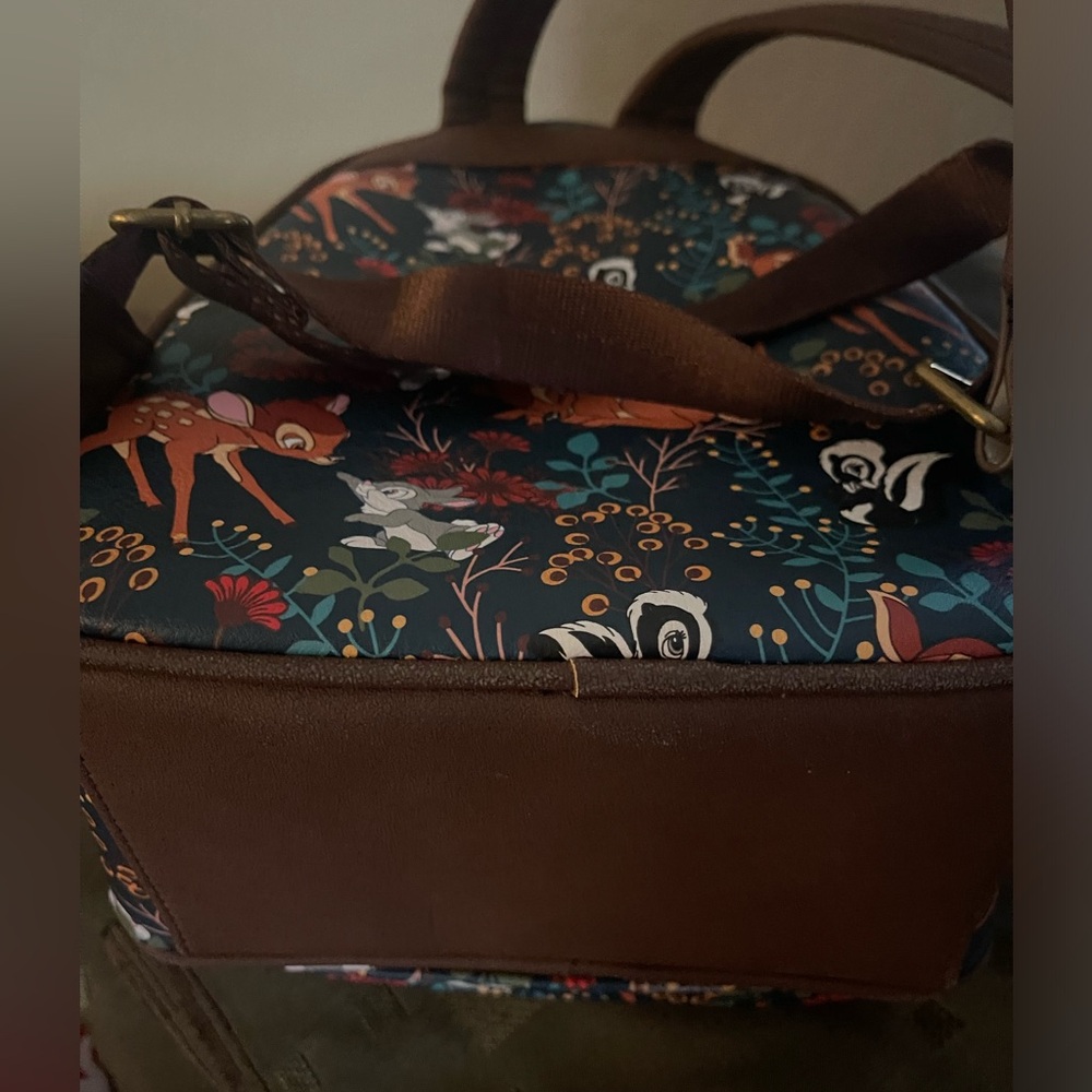 Disney parks Bambi Loungefly backpack, cardholder and ears set - Picture 12 of 12